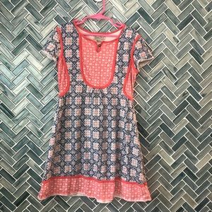 Girls Lucky Brand Boho Soft Cotton Knit Dress sz M